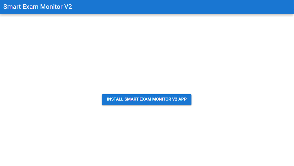 Screenshot showing the install button